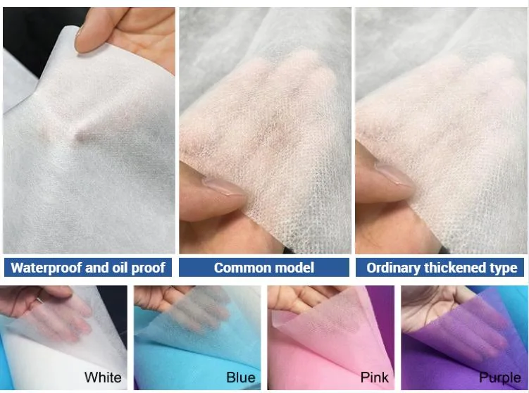 Hot Hospital Breathable Waterproof Non-Woven Massage Table Disposable Sheets